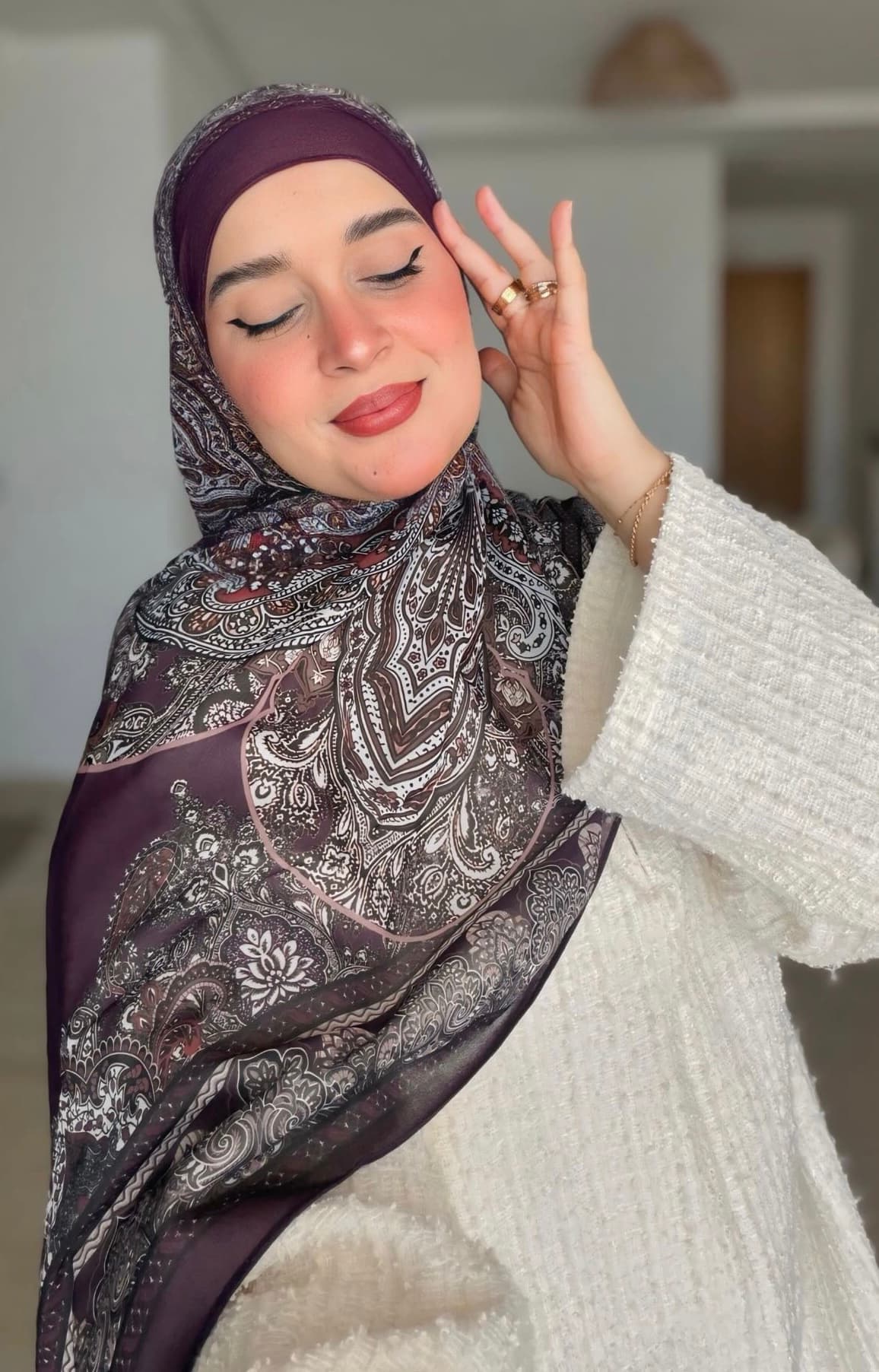 Printed Hijab Dunya