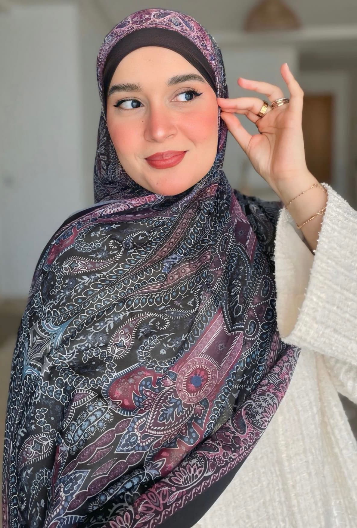 Printed Hijab Bahar