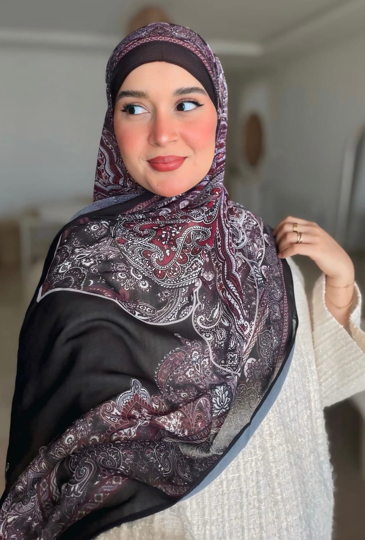 Printed Hijab Tabriz