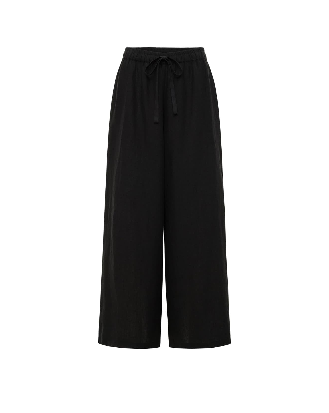 Large Black Lenin Pants.