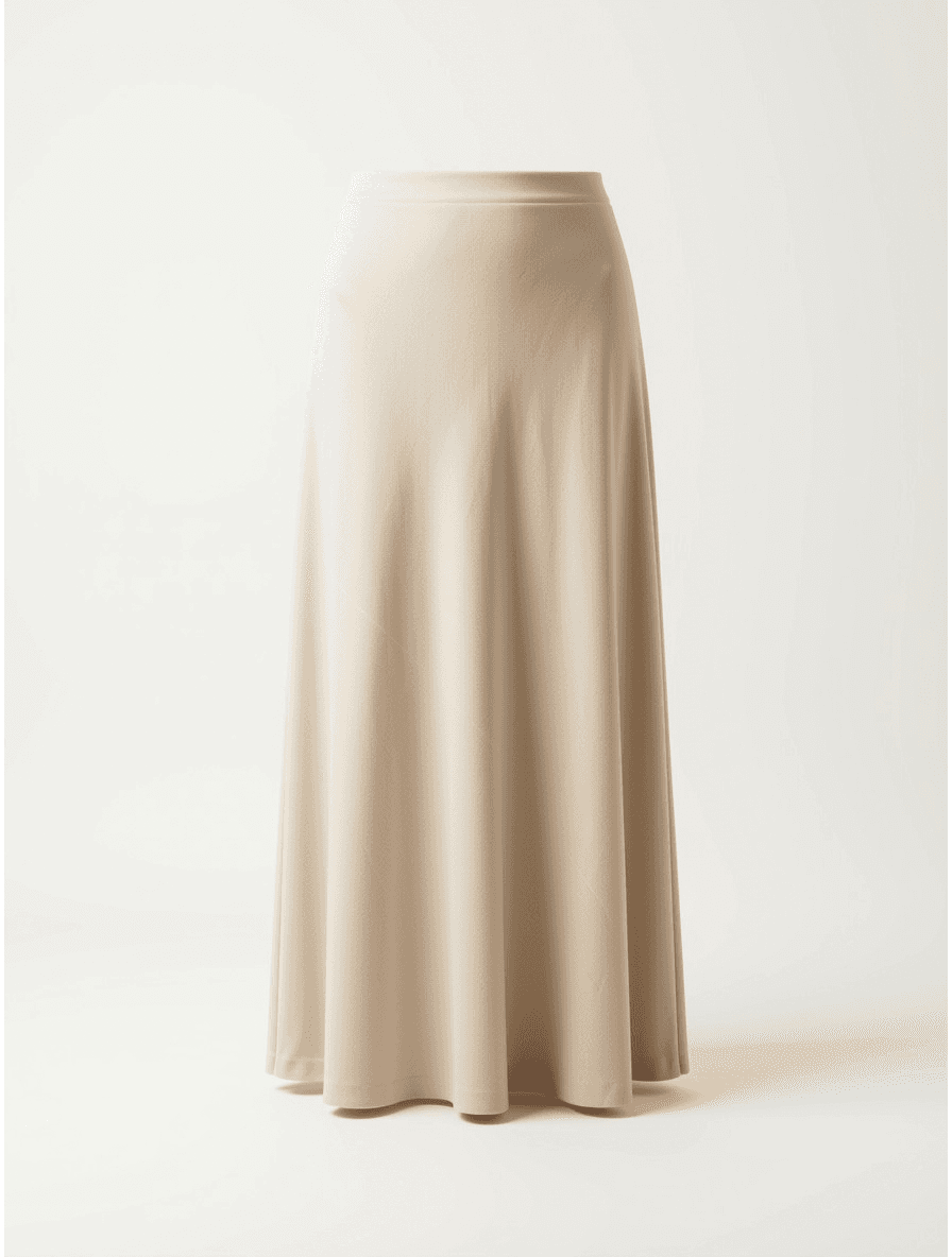 Lenin Beige Skirt.