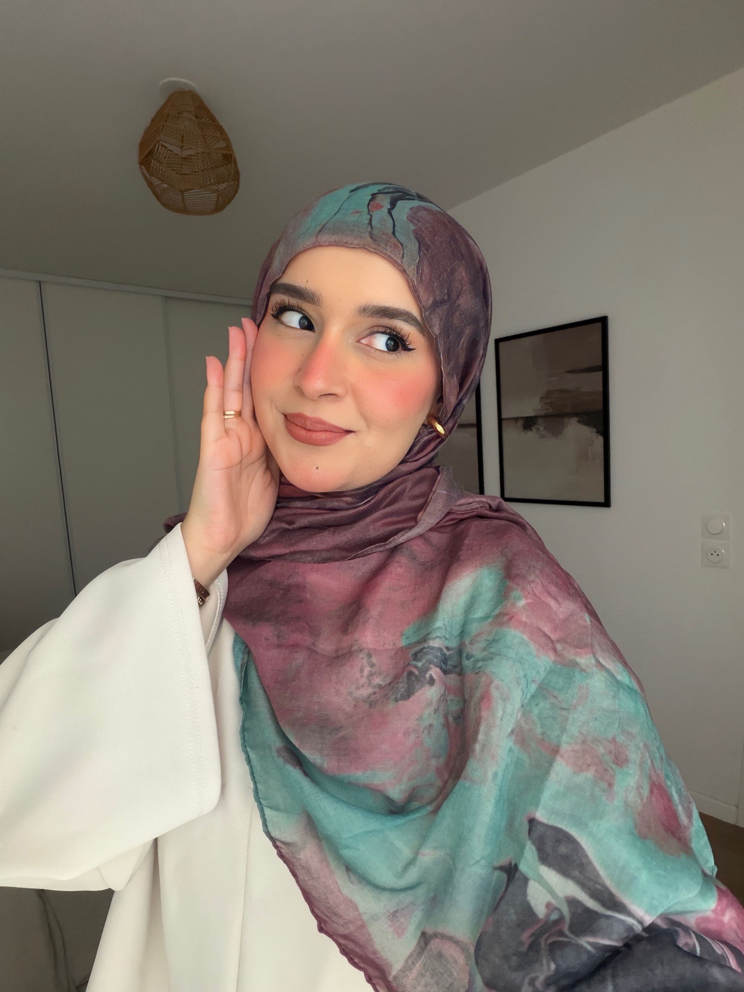 Printed Hijab PAINT.